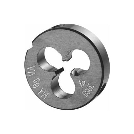 Holex M4X0.7 HSS-E Round Die, for High Tensile Steels, Closed/Pre-Slit Form 140460 M4